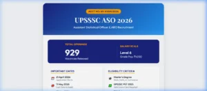 upsssc_aso_2026_notification_by_global_drishti_in